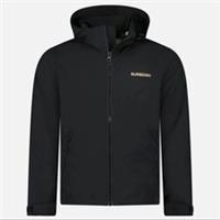 Burberry 'Hargrave' Zip-Up Hooded Jacket 8119326 Black Sz.52/XL - XL Regular