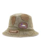 BURBERRY Patch Bucket Hat 8102758 Khaki M