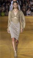 BURBERRY Cutout Gathered Wool Silk Jersey Dress Size UK 2 NEW RRP &pound;2500 - 2 Regular