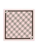 Burberry Silk Scarf - Bow Pink - Check Knight - BRAND NEW with Tags - RRP &pound;395