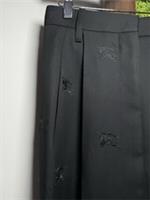 BURBERRY RUNWAY Embroidered EKD Wool Jumpsuit High Trousers Size 04 RRP &pound;2190 - 4 Regular