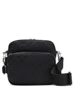 BURBERRY Check Jacquard Pocket Crossbody Bag 8085380 Black