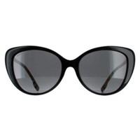 Burberry BE4407 385387 Black Dark Grey Sunglasses
