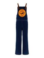 Mens Burberry Swim With The Sharks Denim Overalls Dungarees Size 50 / Large - L Regular