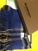 Burberry Cashmere Scarf Honey Blue,Classic Nova Check 62*132