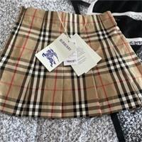 Burberry Girls Check Skirt in Beige age 4 yrs New With Tag And Scratch Card
