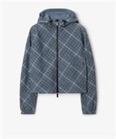 BURBERRY Reversible WOMENS Cropped Nylon Knight Embroidered Jacket.S(uk 8)£1250 - S Regular