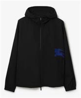 New.BURBERRY Mens Knight Embroidered Nylon Hooded Jacket.sz XXL.£1090.Black/blue - 2XL Regular