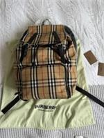 Burberry Bag Vintage Nova Check Medium Backpack Genuine RRP £1400 New