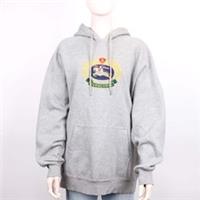 PRE OWNED- Burberry Embroidered Archive Logo Jersey Hoodie SIZE M