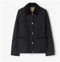 Womens BURBERRY quilted Nylon Dorset Jacket.Black.Sz S.(Uk 8).£950.current Style - S Regular