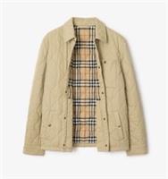 BURBERRY Mens Quilted Over-shirt/Jacket.sz L.&pound;1400+.beige - L Regular