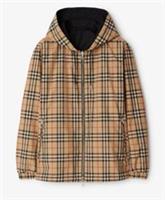 New. BURBERRY classic Check Mens REVERSIBLE windbreaker Jacket.medium.&pound;1090. - M Regular