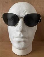 BURBERRY CAT EYE SUNGLASSES B3144 1109/87 GOLD/SILVER FRAME RRP &pound;224*NEW*