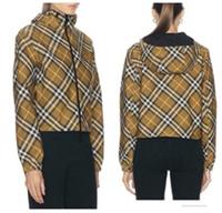 Womens Check Hooded Reversible Jacket.M(uk 10/12).Current.black/mustard .&pound;1250 - M Regular