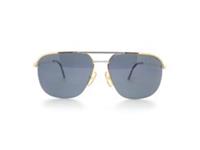 Burberry Sunglasses B 8826 5DG Vintage Gold & Silver Frames Grey Lens 58-15-135