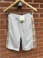 BURBERRY KIDS NOLAN SILVER GREY ( B4021 ) SHORTS-12Y