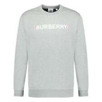 Burberry 'Fawson' Logo Print Sweatshirt Grey