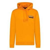 Burberry 'Motterson' Patch Logo Hoodie Sweatshirt Orange