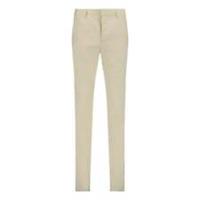 Burberry 'Savile' Trousers Natural White/ Beige