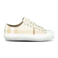 Burberry 'Jack Low' Check Trainers Soft Fawn