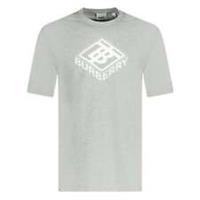 Burberry 'Ellison' Short Sleeve T-Shirt Grey