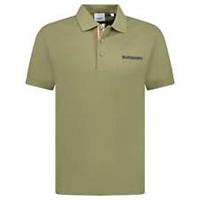 Burberry 'Hartford' Embroidery Logo Check Polo Olive