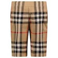 Burberry Ferryfield Check Print Cotton Sweat Shorts