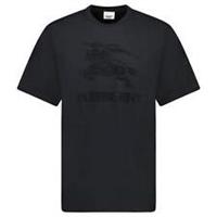 Burberry 'Raynerton' Cotton Jersey T-Shirt Black