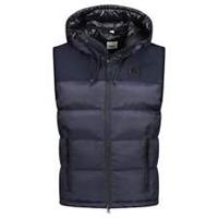 Burberry 'Winslow' Hooded Down Gilet Navy