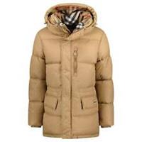 Burberry Haworth Mid Length Down Puffer Jacket Beige