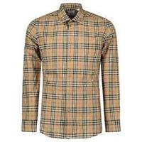 Burberry 'Simson' Check Shirt in Archive Beige