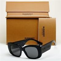 Burberry Sunglasses Black Square Diamante Letters BE 4410 3001/87 52mm