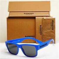 Burberry Sunglasses Knight Blue Black Square BE 4358 4001/87 57mm