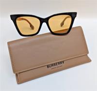 Burberry Elsa Sunglasses B4346 3942/74 Cat Eye 53-17 - 140
