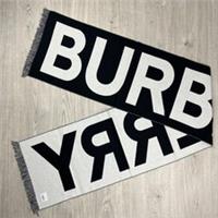 Burberry Wool Scarf - Black