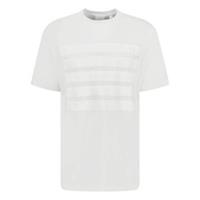 Burberry Post Code Print T-Shirt White