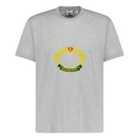 Burberry 'Purley' Crest Logo T-Shirt Grey