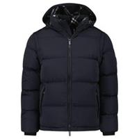 Burberry Technical Nylon Puffer Coat / Gilet in Charcoal Black