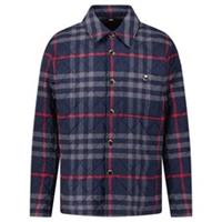 Burberry 'Forres' Diamond Quilted Jacket Navy