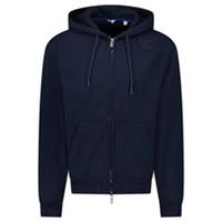 Burberry Embroidery Relaxed Fit Horseferry Logo Jacket Navy