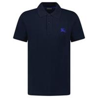 Burberry EKD Cotton Polo Shirt in Navy