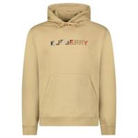 Burberry Farley Logo Embroidered Hoodie in Archive Beige