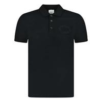 Burberry 'Walworth' Crest Polo-Shirt Black