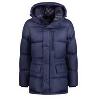 Burberry Haworth Mid Length Down Puffer Jacket Navy