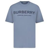 Burberry 'Ellison' Logo Print T-Shirt Carbon Blue