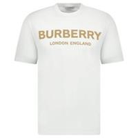 Burberry 'Ellison' London Logo Print T-Shirt White
