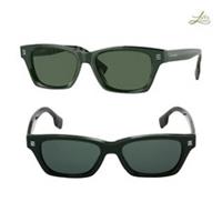 Burberry Sunglasses B4357 Square Green Frame Made in Italy