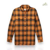 Burberry Checked Padded Overshirt Wool Cotton Blend Multicolour Size 48 - 48 Regular