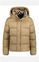 BURBERRY BEIGE HALSBY PUFFER JACKET - XXL - 2XL Regular